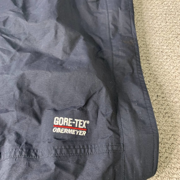 VTG Obermeyer Womens‎ Ski Pants Size 16 Black Gore-Tex Blizzard Snowboarding - Picture 2 of 11